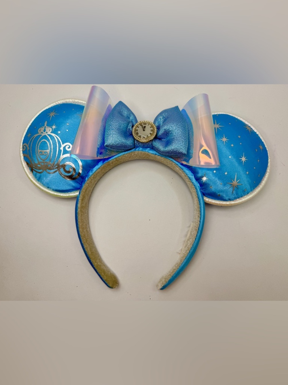 Disney Ears Headband Cinderella Blue Minnie Mouse 2024